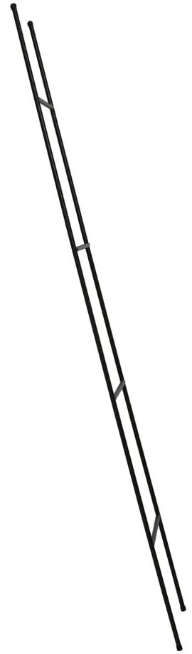 Scala decorativa in metallo nero Siem - Light & Living