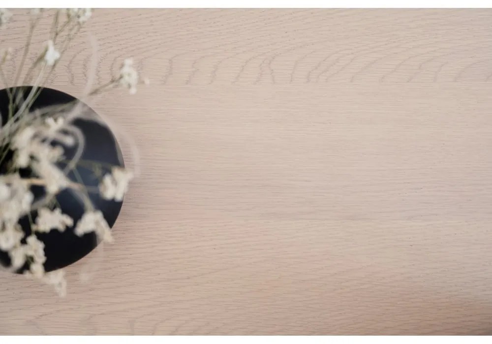 Tavolo da pranzo rotondo con piano in rovere 115x115 cm Yumi - Rowico