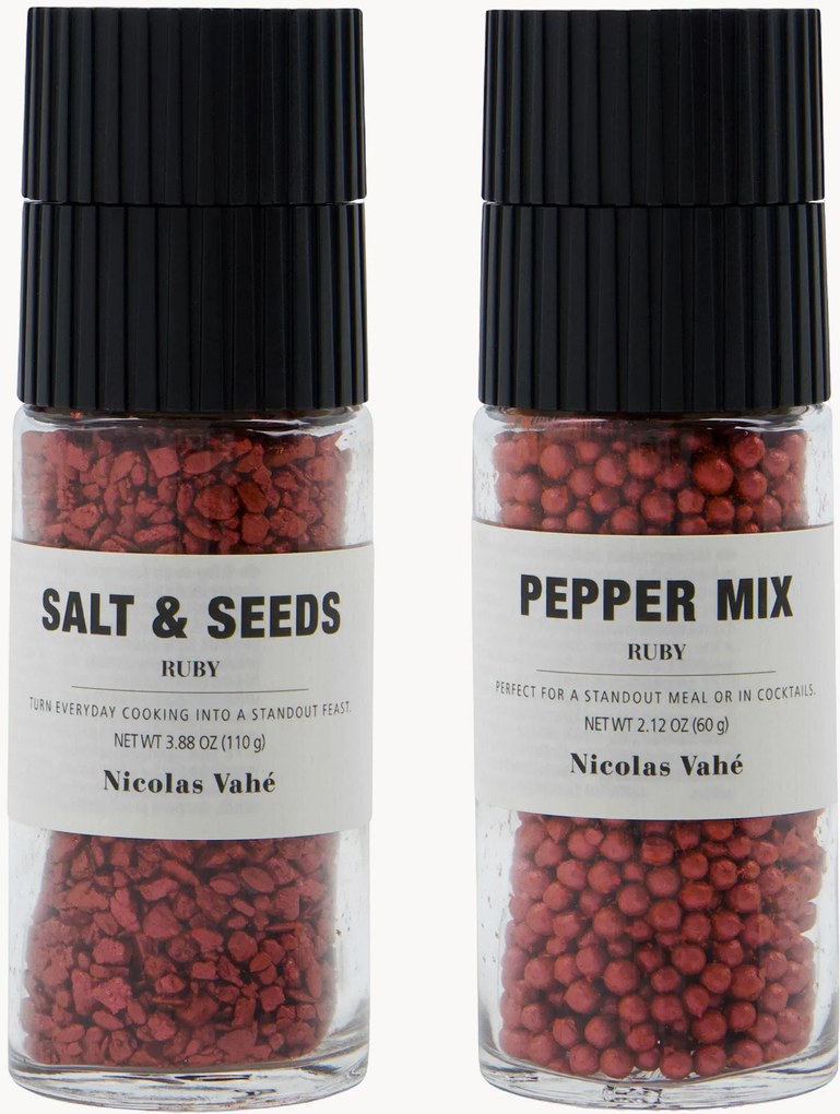 Set sale e pepe Ruby, set da 2