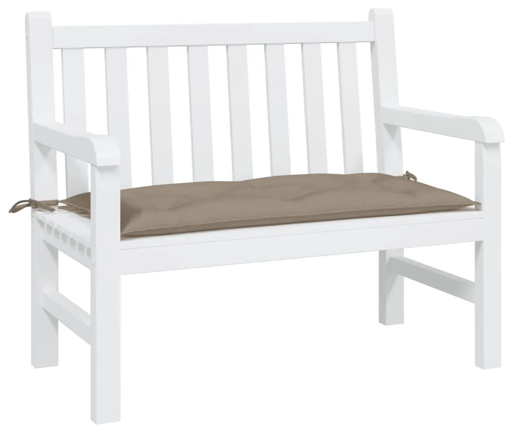 Cuscino Per Panca Tortora 100x50x7 Cm İn Tessuto Oxford /
