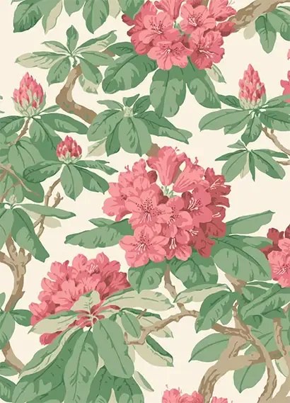 Cole & Son Carta da parati Bourlie - Carmine