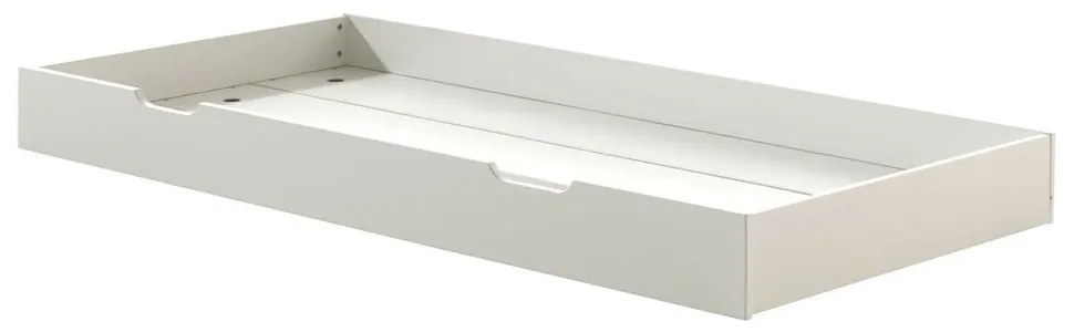 Cassetto bianco sotto il letto per bambini 90x200 cm Fritz - Vipack