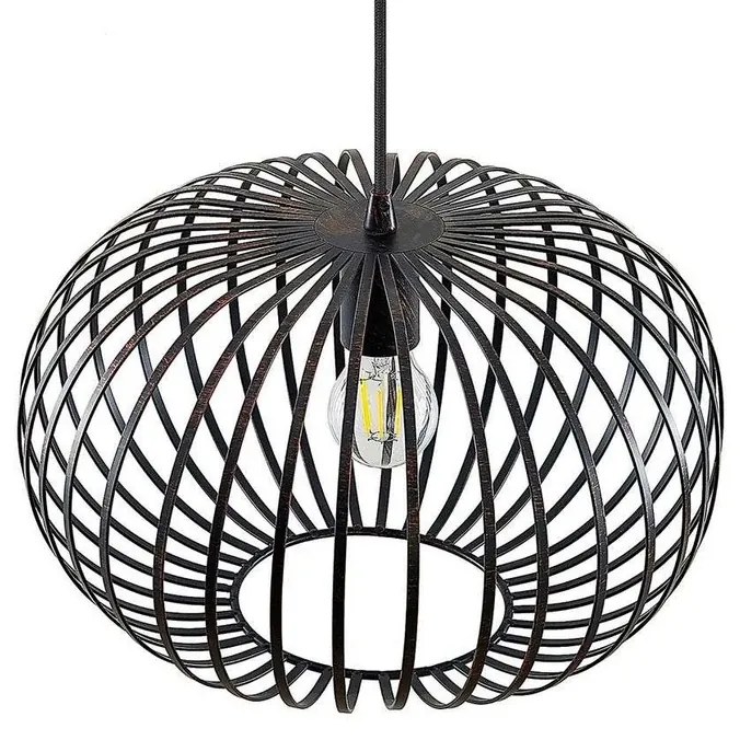 Rosalea Lampada a Sospensione Black/Copper - Lindby