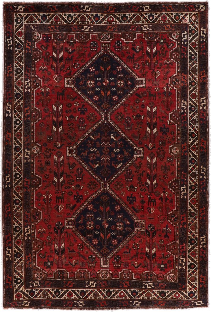 Shiraz Tappeto persiano 300 x 200 (Iran) Annodato A Mano