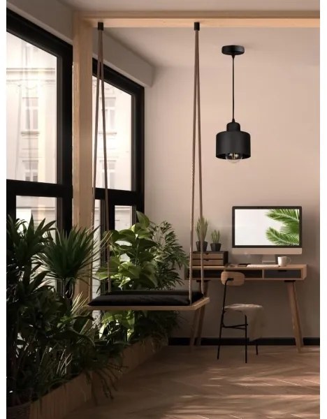 Lampadario a sospensione con filo BODO 1xE27/60W/230V