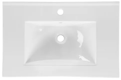 COMAD UM-CFP LAVA 60D - Lavabo incasso LAVA 61x46 cm ceramica bianco lucido