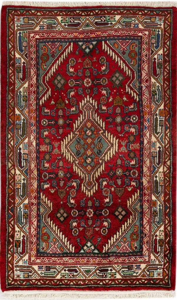 Gashgahai Tappeto persiano 130x80 (Iran) Annodato A Mano