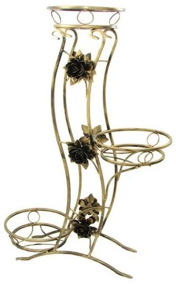 Portafiori 100x70 cm oro