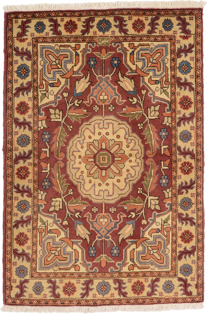 Heriz Tappeto 150 x 100 (Iran) Annodato A Mano