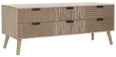 Mobile TV DKD Home Decor Abete Marrone Legno MDF 120 x 40 x 47 cm