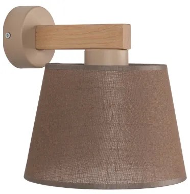 Brilagi - Lampada da parete LATTE SABIA 1xE27/15W/230V pino/marrone