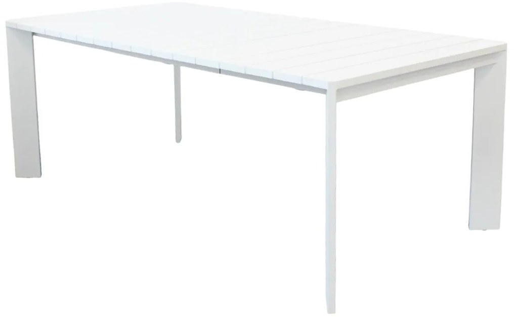 IMPACTO - tavolo allungabile in alluminio 150/200 bianco o antracite