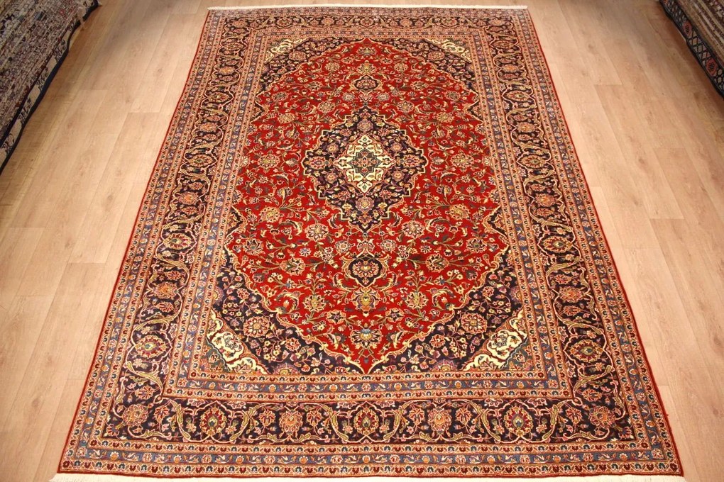 Kashan Tappeto persiano 240x350 (Iran) Annodato A Mano