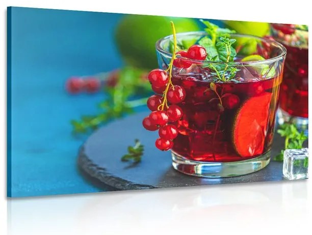 Stampa su tela – Cocktail rosso