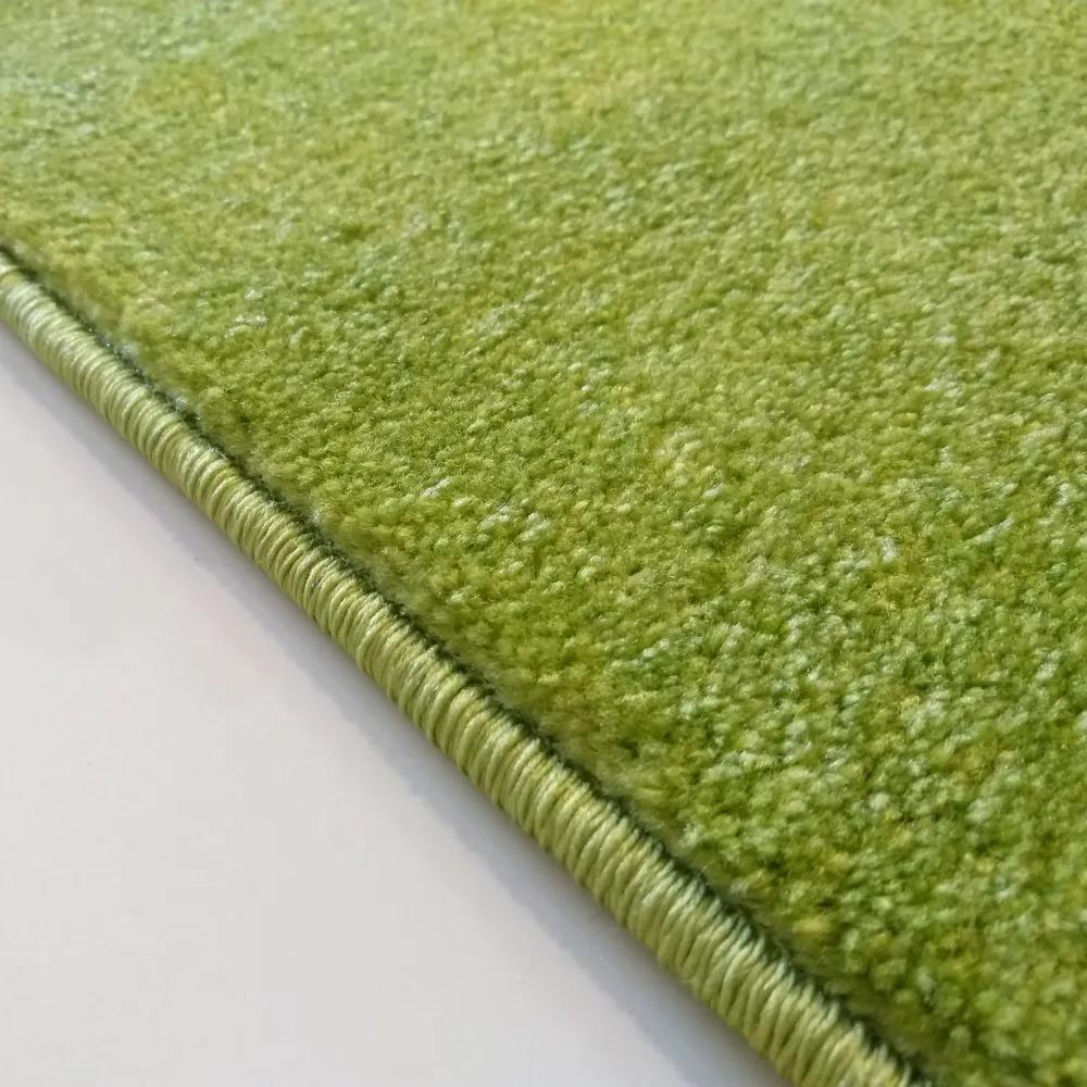 Tappeto monocolore verde Larghezza: 120 cm | Lunghezza: 170 cm