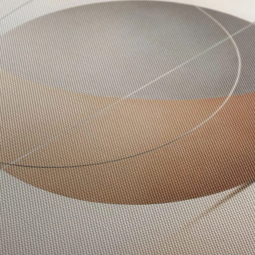 Quadro su tela – Astrazione di design cerchio