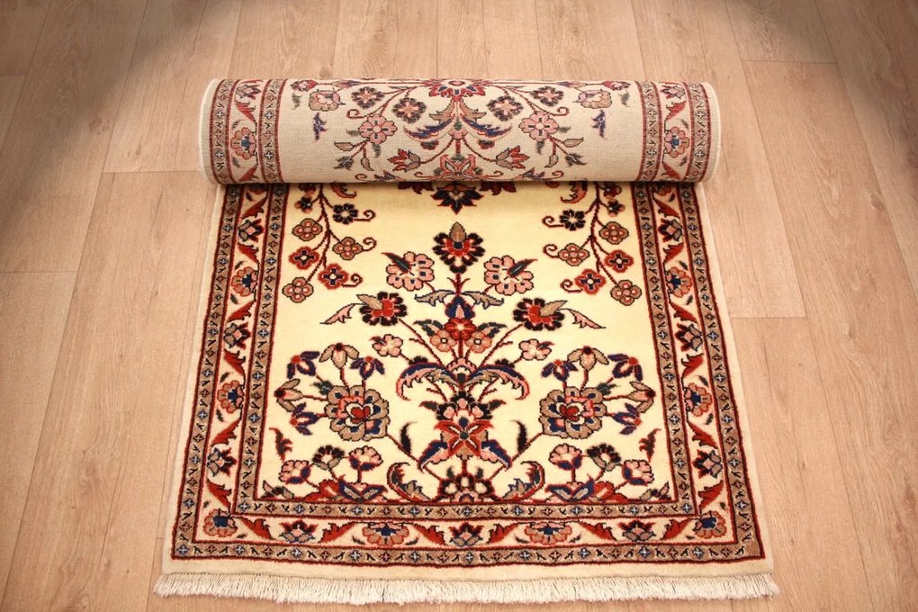 Sarouk Tappeto 90x190 (Iran) Annodato A Mano