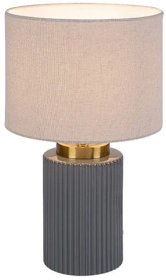 Rabalux 74045 - Lampada da tavolo GLOVY 1xE14/40W/230V grigia