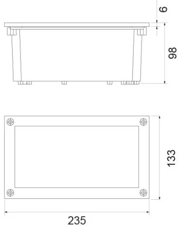 Lid Led 8,7W 800Lm 4000°K