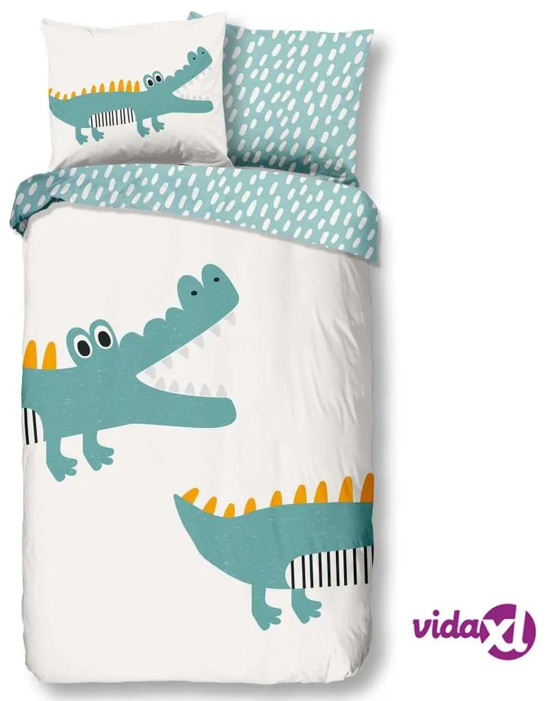 Good Morning Copripiumino Bambini CROCODILE 140x200/220cm Multicolore