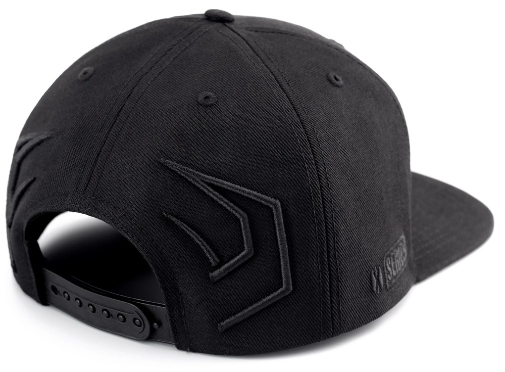 Cappello da baseball snapback della Diablo Chairs: nero