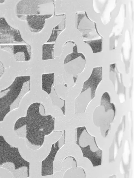 Camino a bioetanolo biocamino da tavolo TOLOSA Bianco D20 x H49,5 interno esterno