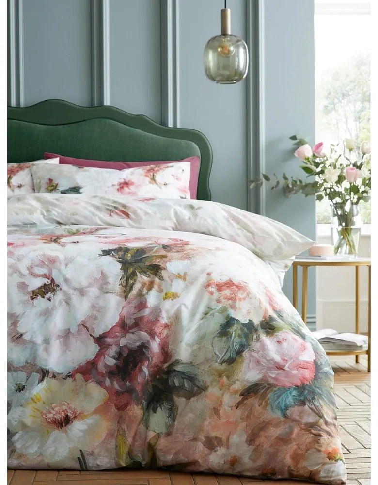 Biancheria da letto in cotone per letto matrimoniale/per letto esteso 230x220 cm Rose Bloom – RHS