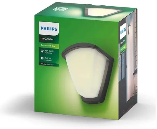 Philips 17383/93/PN - Applique da esterno KISKADEE 1xE27/42W/230V IP44