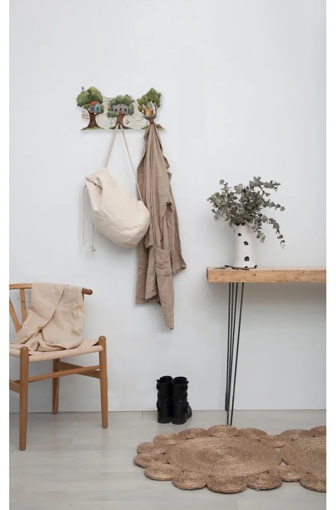 Appendiabiti verde per bambini Tree House - Little Nice Things