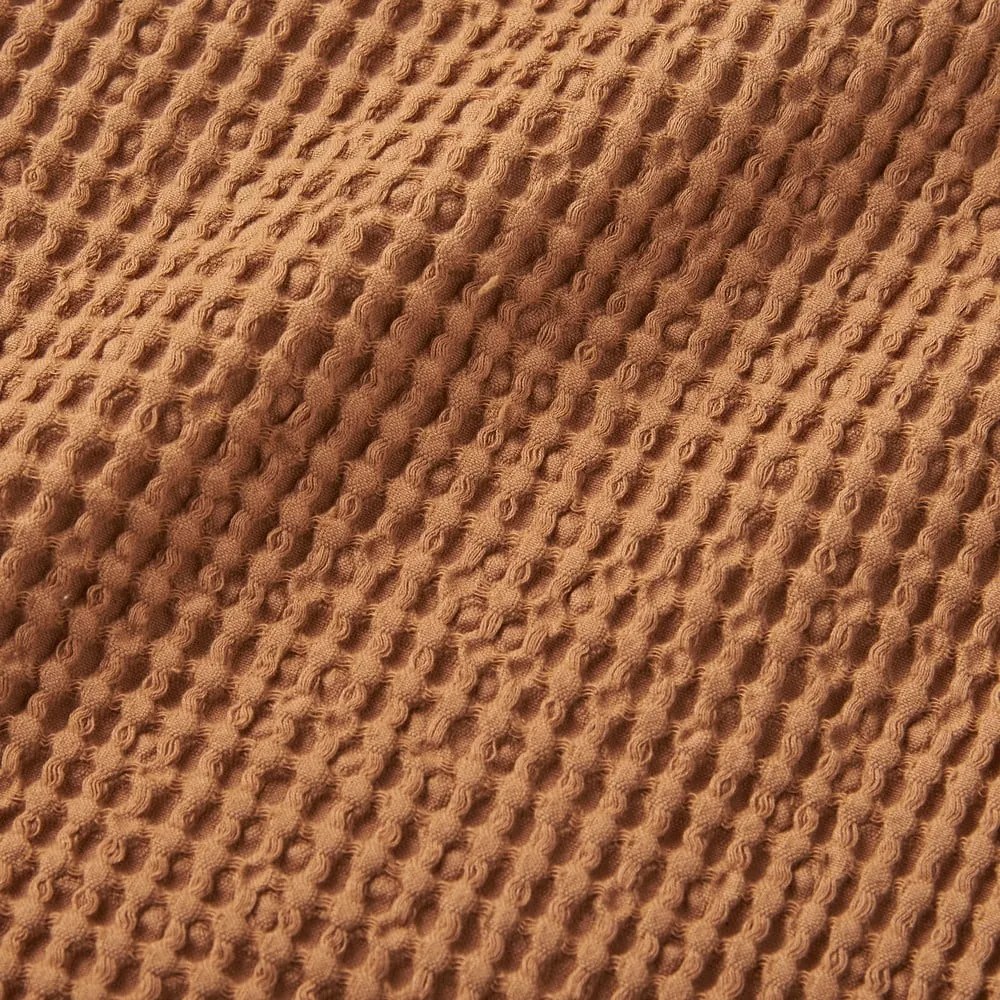 Coperta marrone in cotone 150x200 cm Jaipur Chunky Waffle – Pineapple Elephant