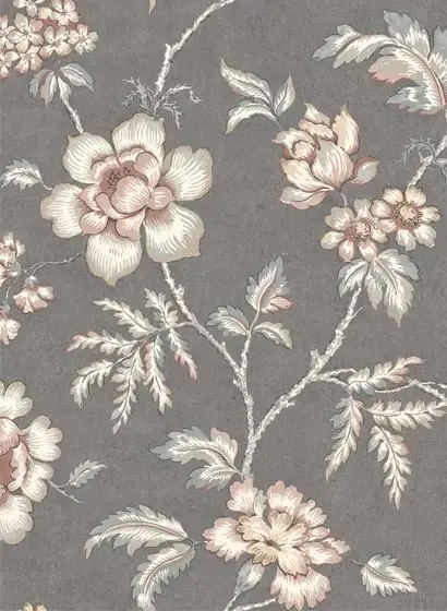 Florale Tapete Camille von Boras - 7208