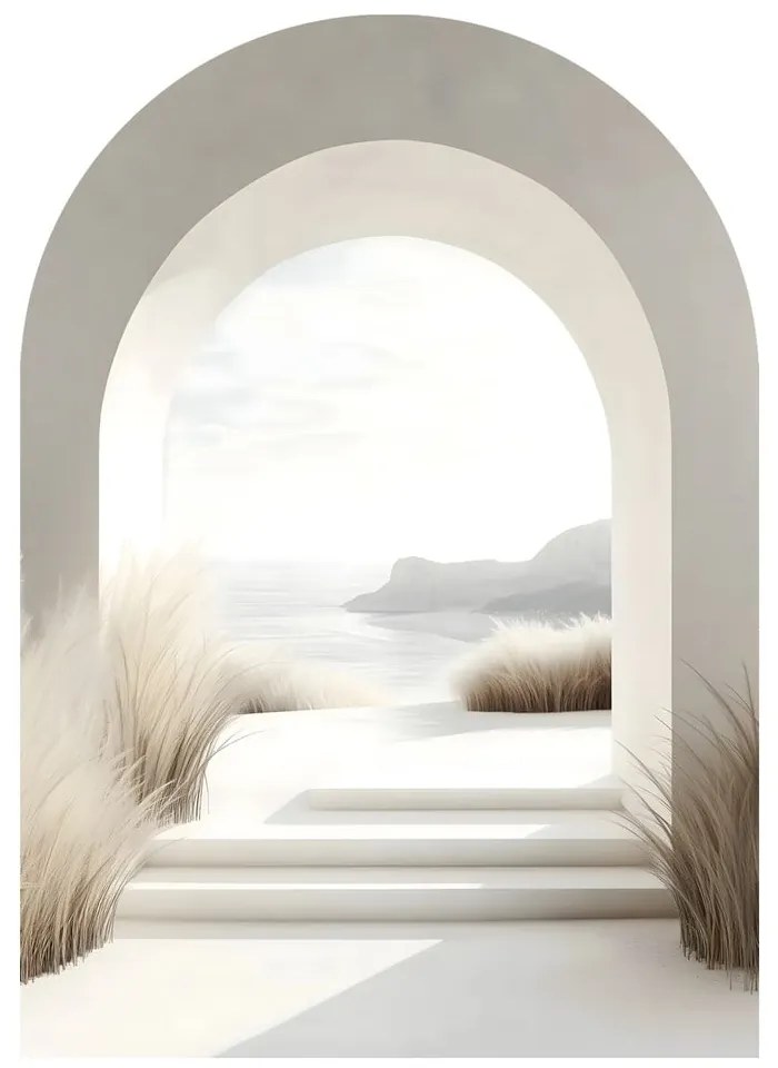 Dipinto su vetro 70x100 cm Pulau – Styler