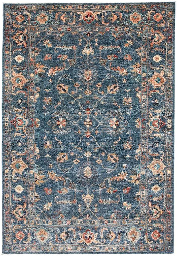 Samarkand Tappeto orientale 240x170 Grigio (Pakistan) Annodato A Mano