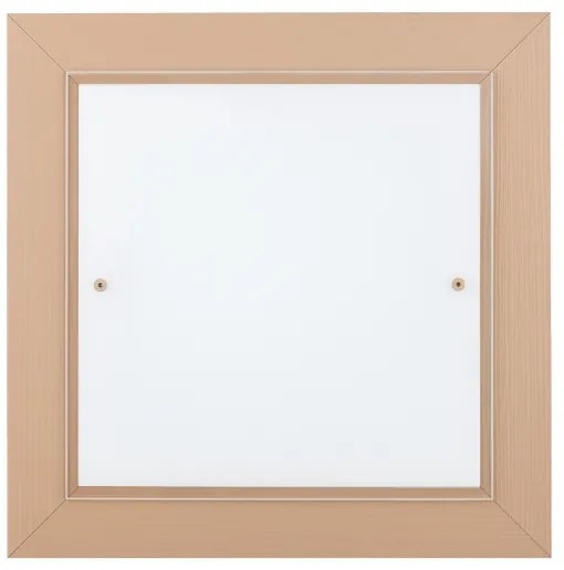 Argon 1871 - Plafoniera TABOR 4xE27/15W/230V 52x52 cm beige