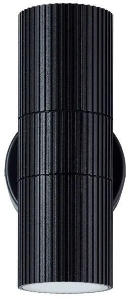 Brilliant - Applique da esterno KEOLA 2xGU10/10W/230V IP44 nero