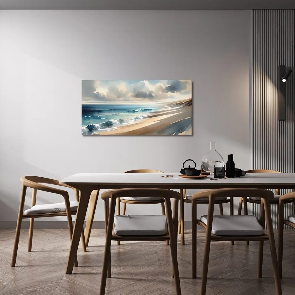 Quadro su tela – Tocco del mare su tela
