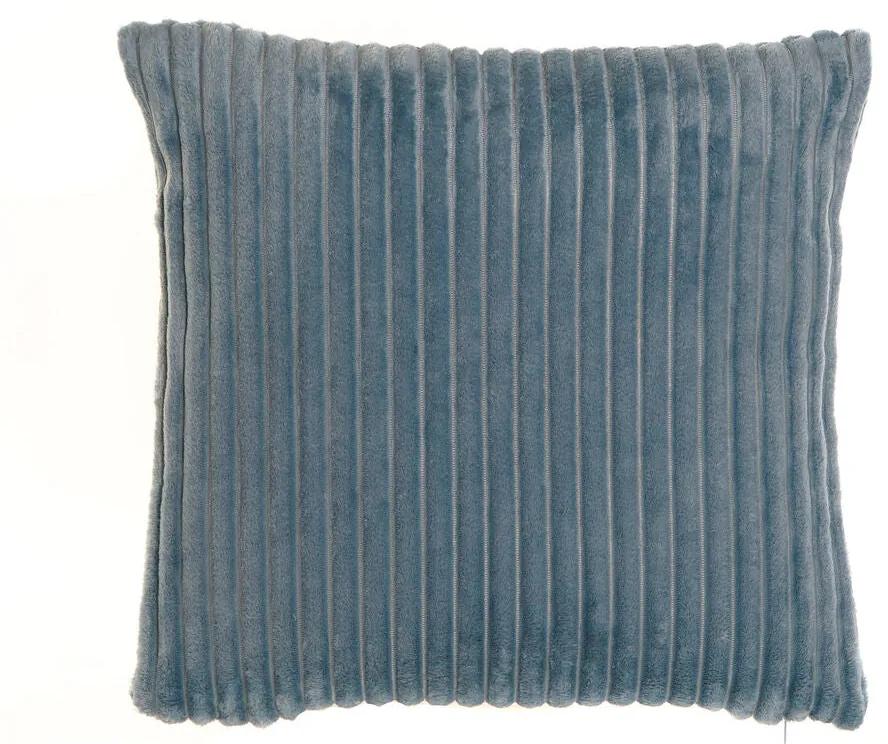 Cuscino DKD Home Decor Poliestere Velluto Blu cielo (45 x 10 x 45 cm)