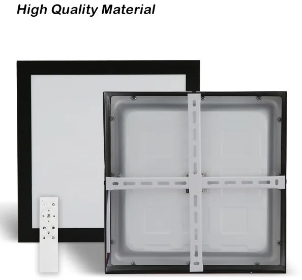 Brilagi - LED Dimmerabile plafoniera FRAME SMART LED/24W/230V nera + DO