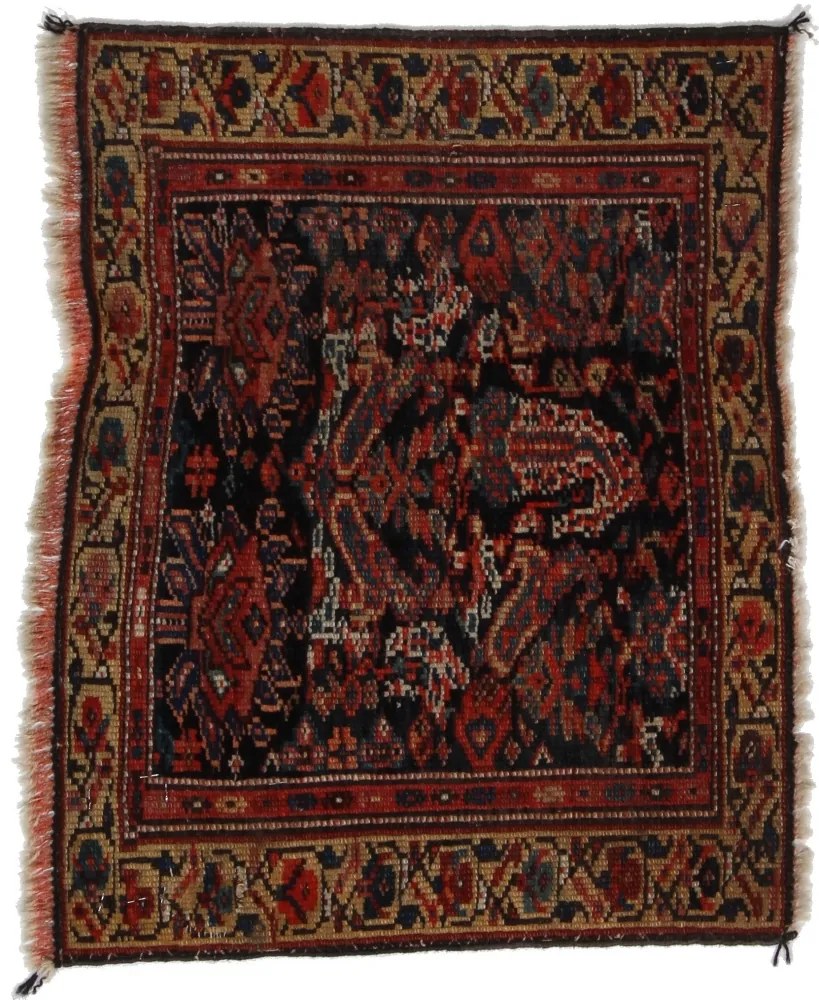 Malayer Tappeto persiano 50 x 40 Rosa (Iran) Annodato A Mano