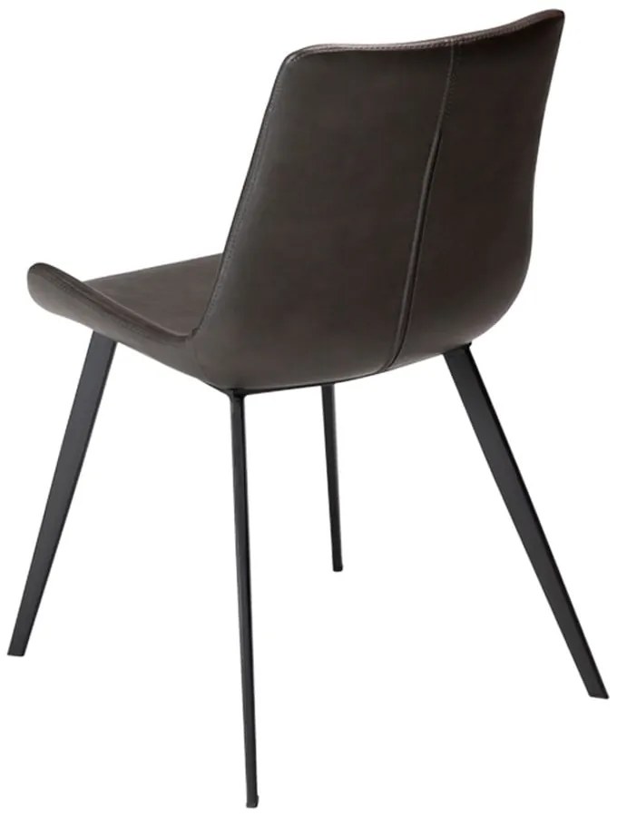 Sedia da pranzo in similpelle grigia DAN-FORM Danimarca Hype - DAN-FORM Denmark