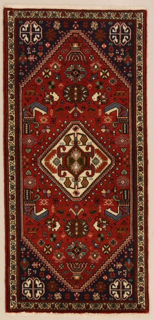 Gashghai Tappeto 80x150 (Iran) Annodato A Mano