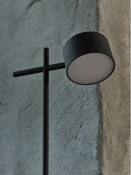 Osram - Lampada da terra LED dimmerabile DECOR KYOTO LED/12W/230V nera