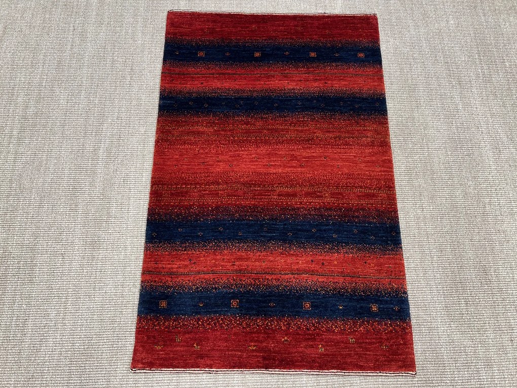 Loribaft Tappeto persiano 90 x 130 Rosso (Iran) Annodato A Mano