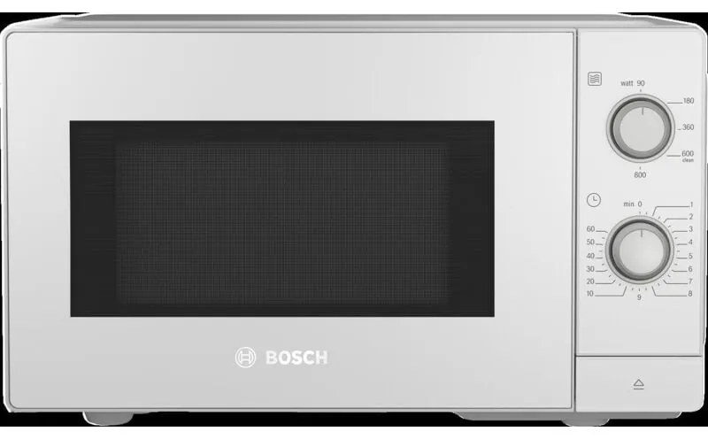 Bosch - Serie 2, Microonde a libera installazione, 44 x 26 cm, Bianco, FFL020MW0