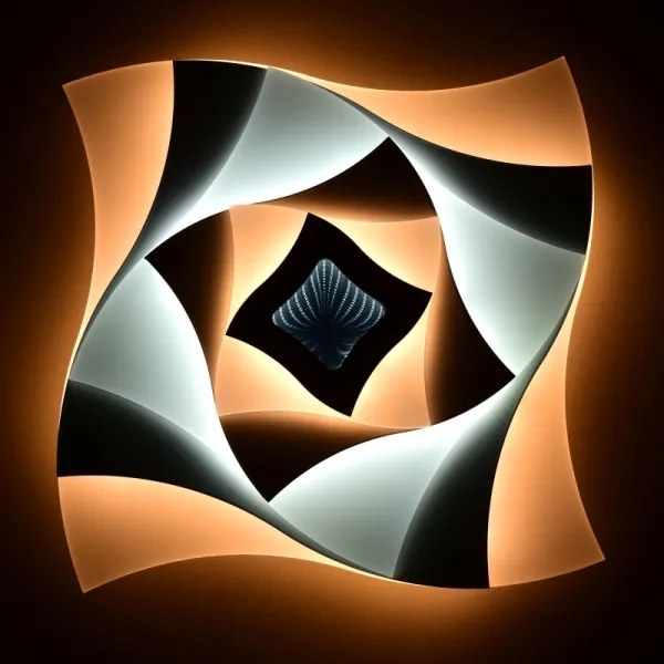 Ecolite WALP7129-3D/LED - Plafoniera LED Dimmerabile INDI LED/70W/230V + tc