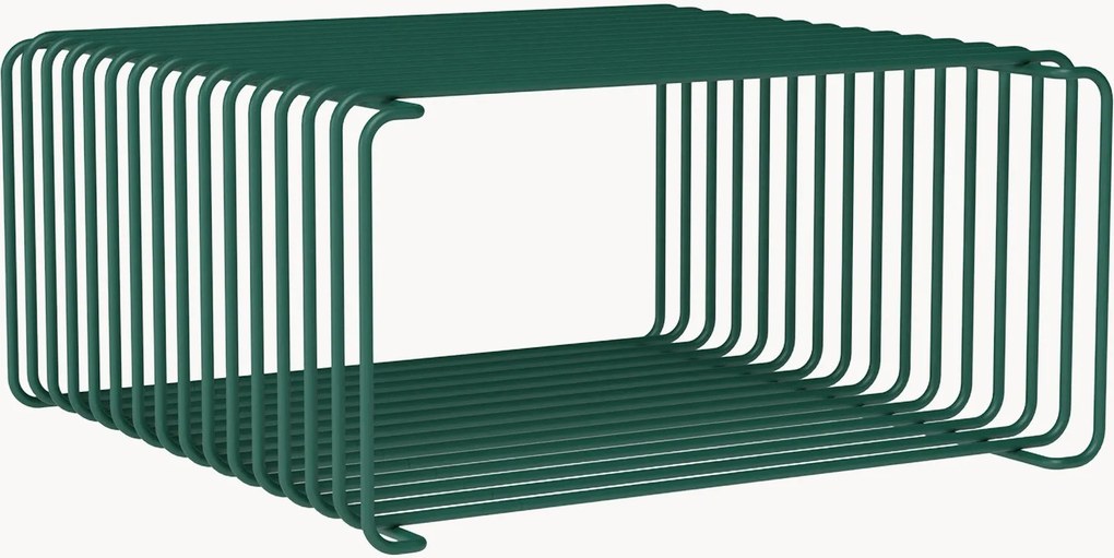 Modulo Panton Wire Single, altezza ridotta, per sistema di scaffali modulare, larg. 35 cm