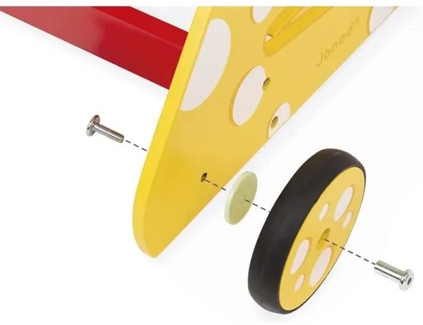 Janod - Passeggino con attività gatto