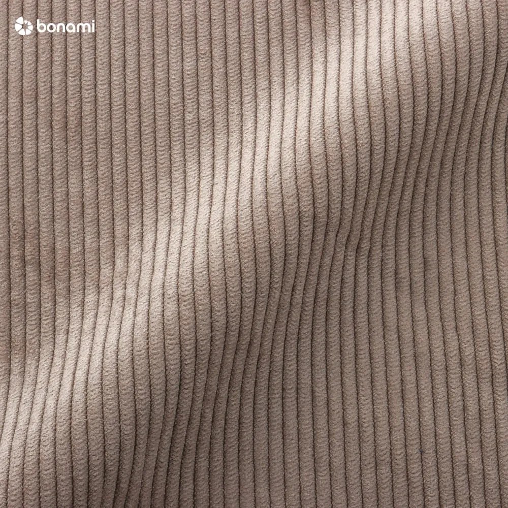 Divano in velluto a coste beige 202 cm Sting - Scandic