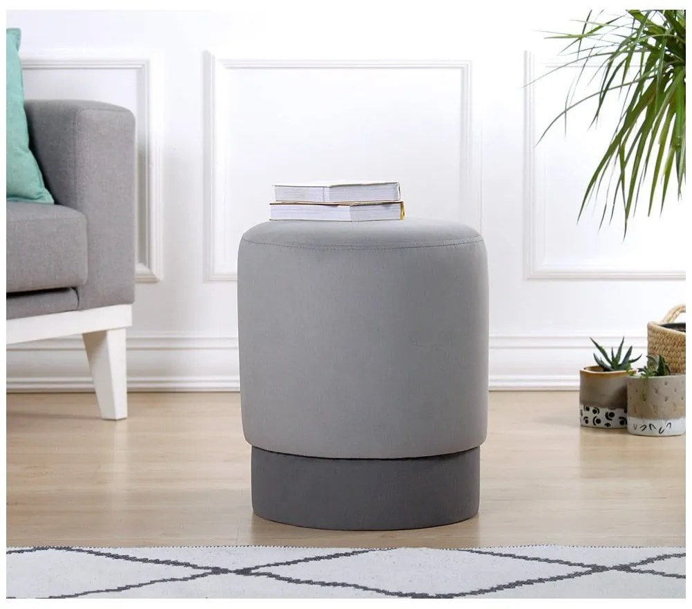 Sgabello grigio Ropp - Artie