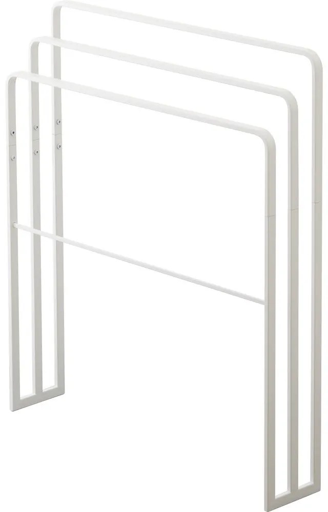 Porta asciugamani in metallo bianco Yamazaki Tower - YAMAZAKI